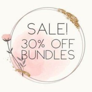 Bundle to save 30% off of your order 🛍️